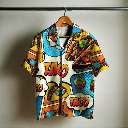 No puedo hacer felices a todos, no soy un taco - Camisa hawaiana unisex personalizada - ME030_HW