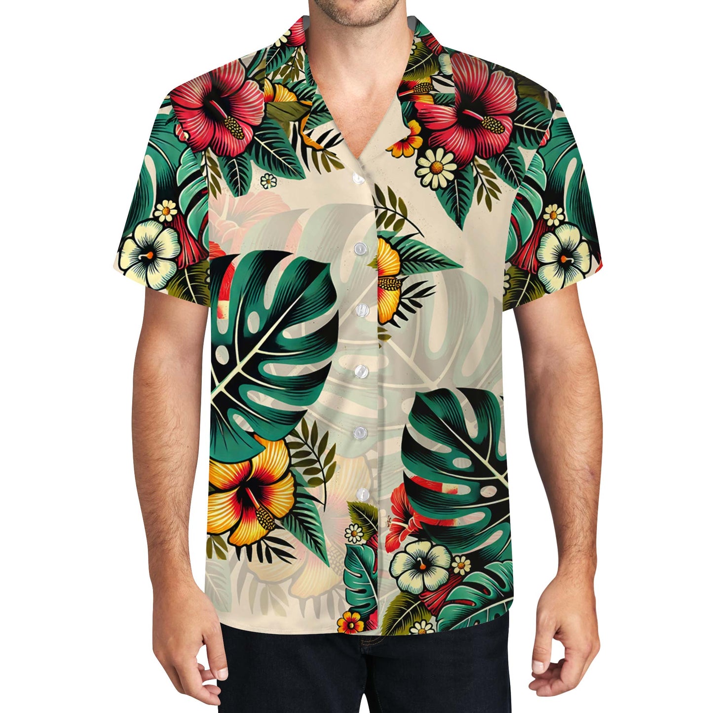 Soy mexicano, ¿cuál es tu superpoder? Camisa hawaiana unisex personalizada - ME039_HW