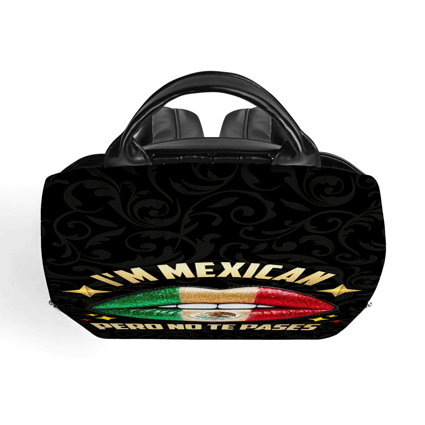 I'm Mexican Pero No Te Pases - Personalized Custom Leather BackPack - ME046_BP