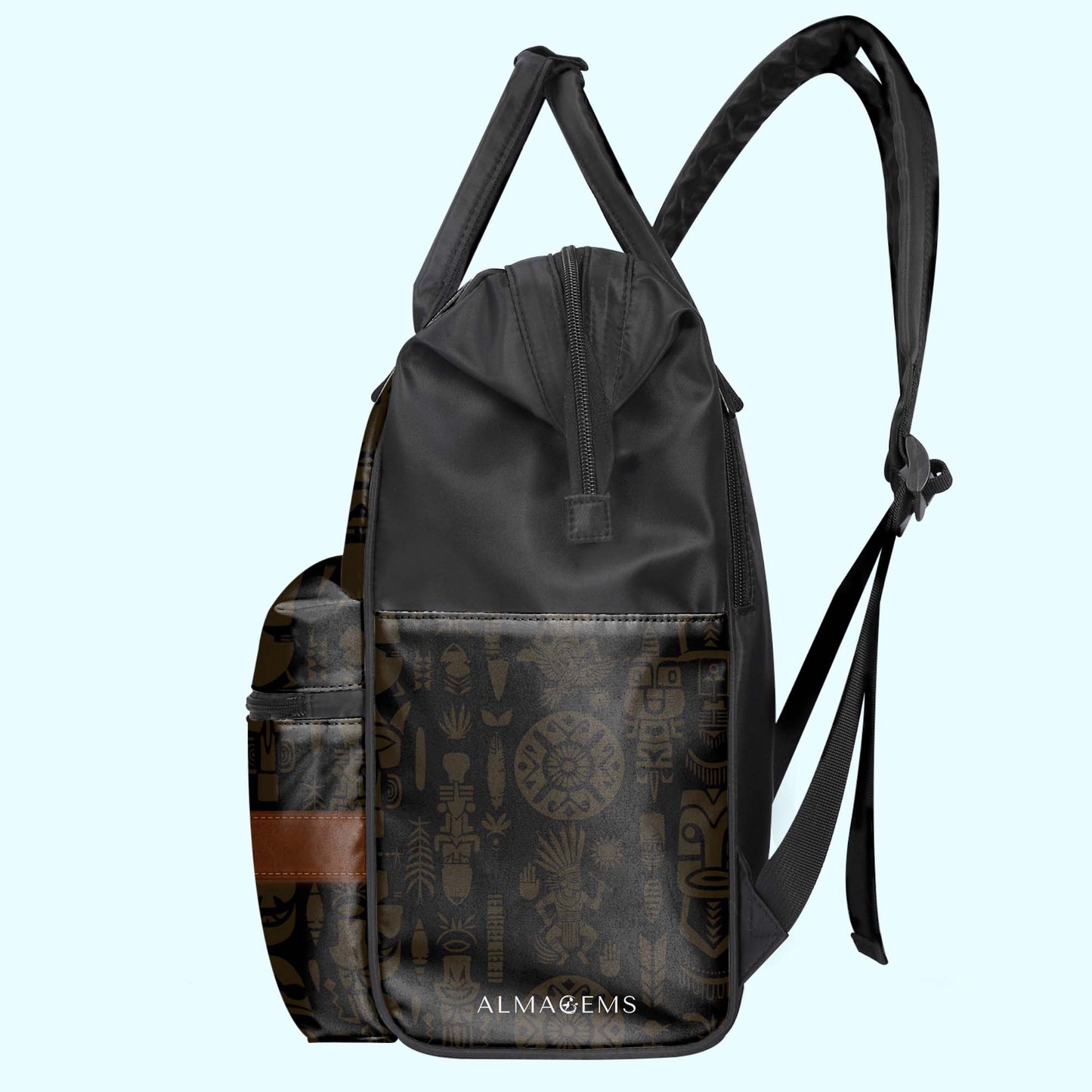 In A World Full Of Princesses Be A Chingona - Personalized Custom Duckbilled Travel Backpack - ME050_DKB