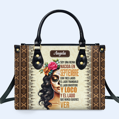 SOY UNA REINA - Bolso de piel personalizado - ME062_HB