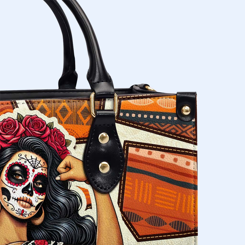 She Se Puede - Personalized Custom Leather Handbag - ME063_HB