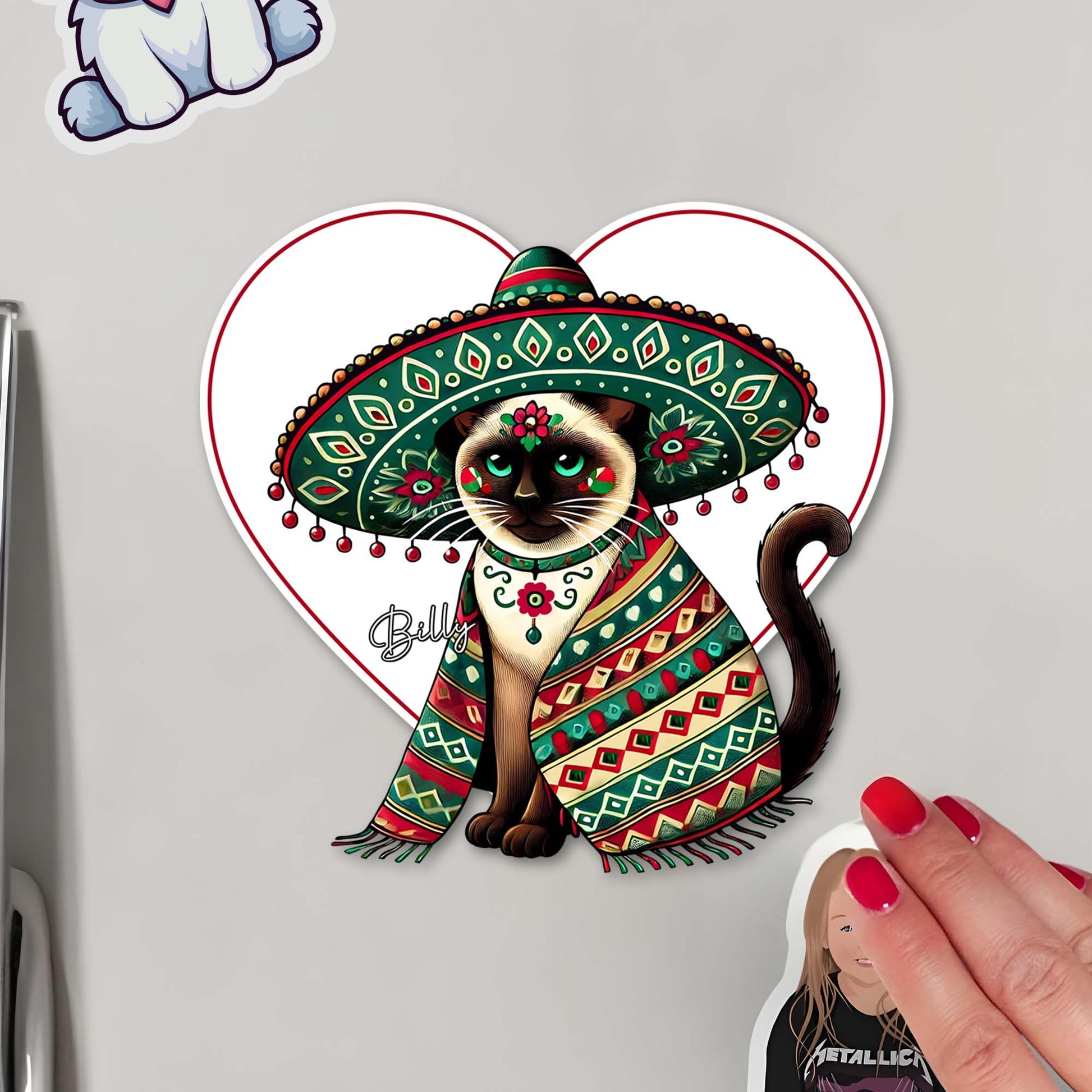 Customize Your Pet's Name in Dia De Los Muertos Style