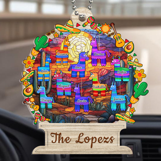 The Lopezs Family Christmas Ornament