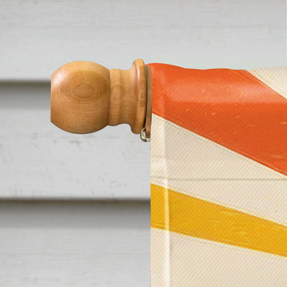 Hecho En Mexico with Aztec Pyramid and Folk Art