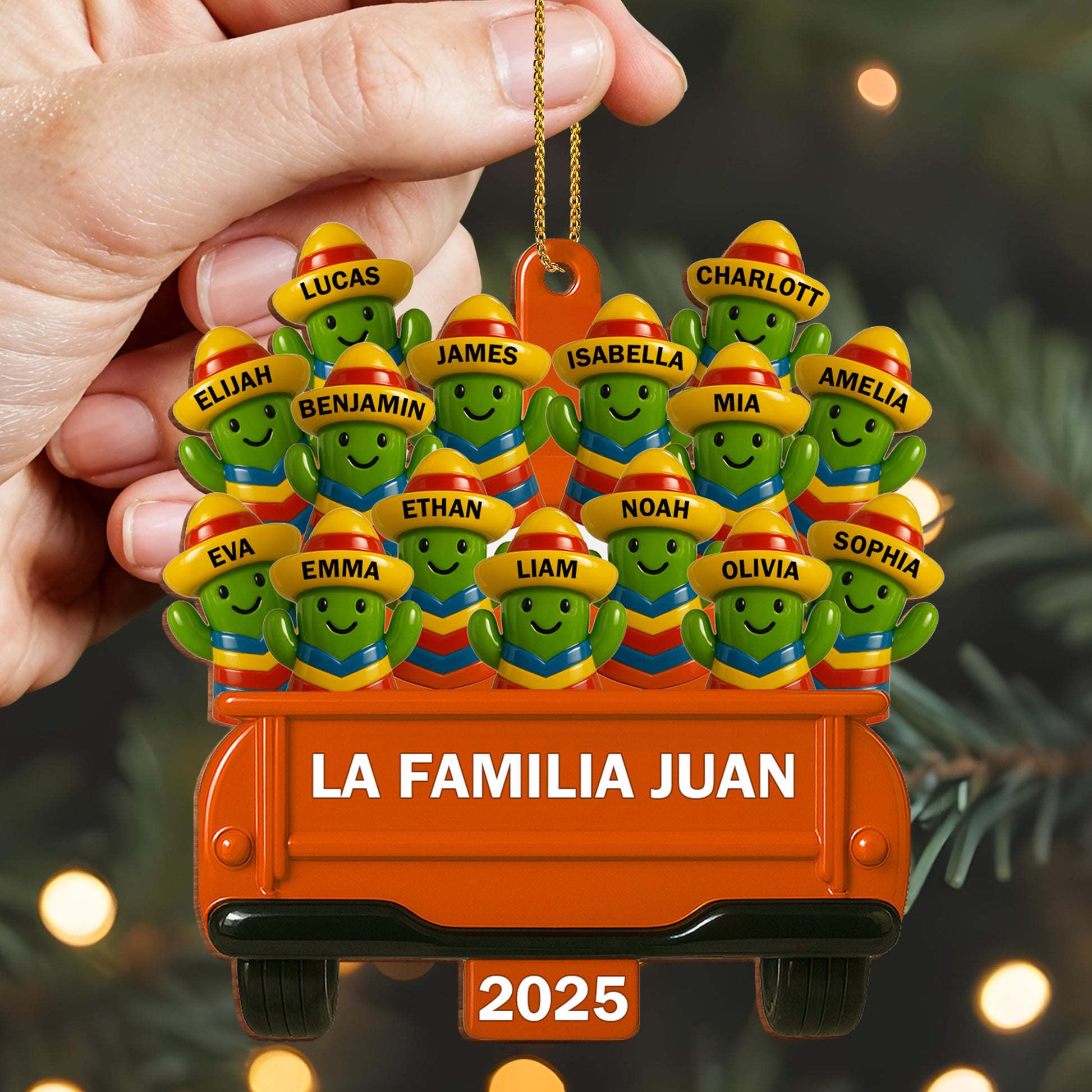 La Familia Juan Family Celebration Bus With Miniature Figures