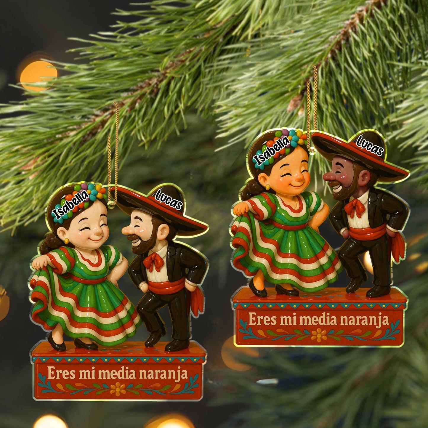 Eres Mi Media Naranja, Sombrero and Folkloric Dress