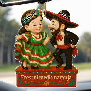 Eres Mi Media Naranja, Sombrero and Folkloric Dress