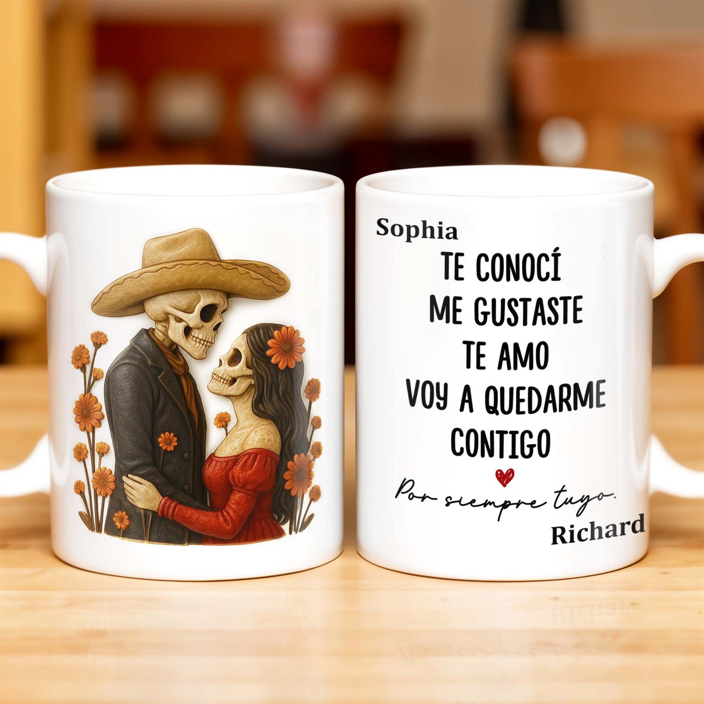 Te Conoc Te Amo, Stay With You Forever, Heart Design