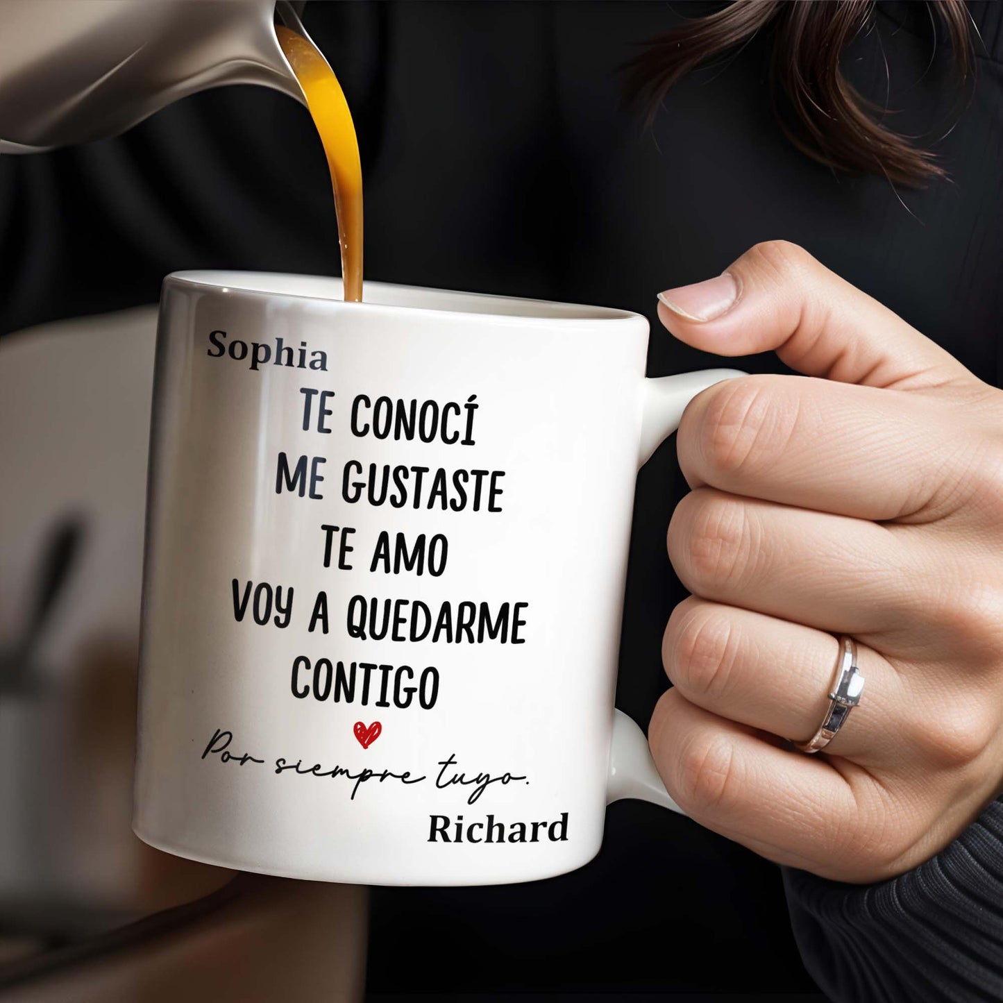 Te Conoc Te Amo, Stay With You Forever, Heart Design