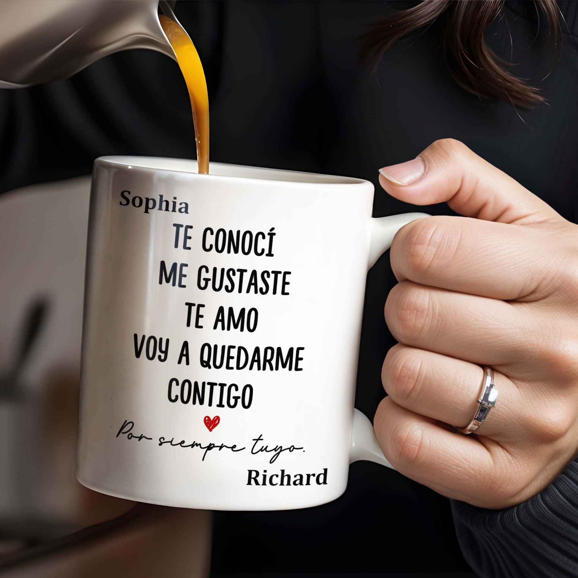 Te Conoc Te Amo, Stay With You Forever, Heart Design