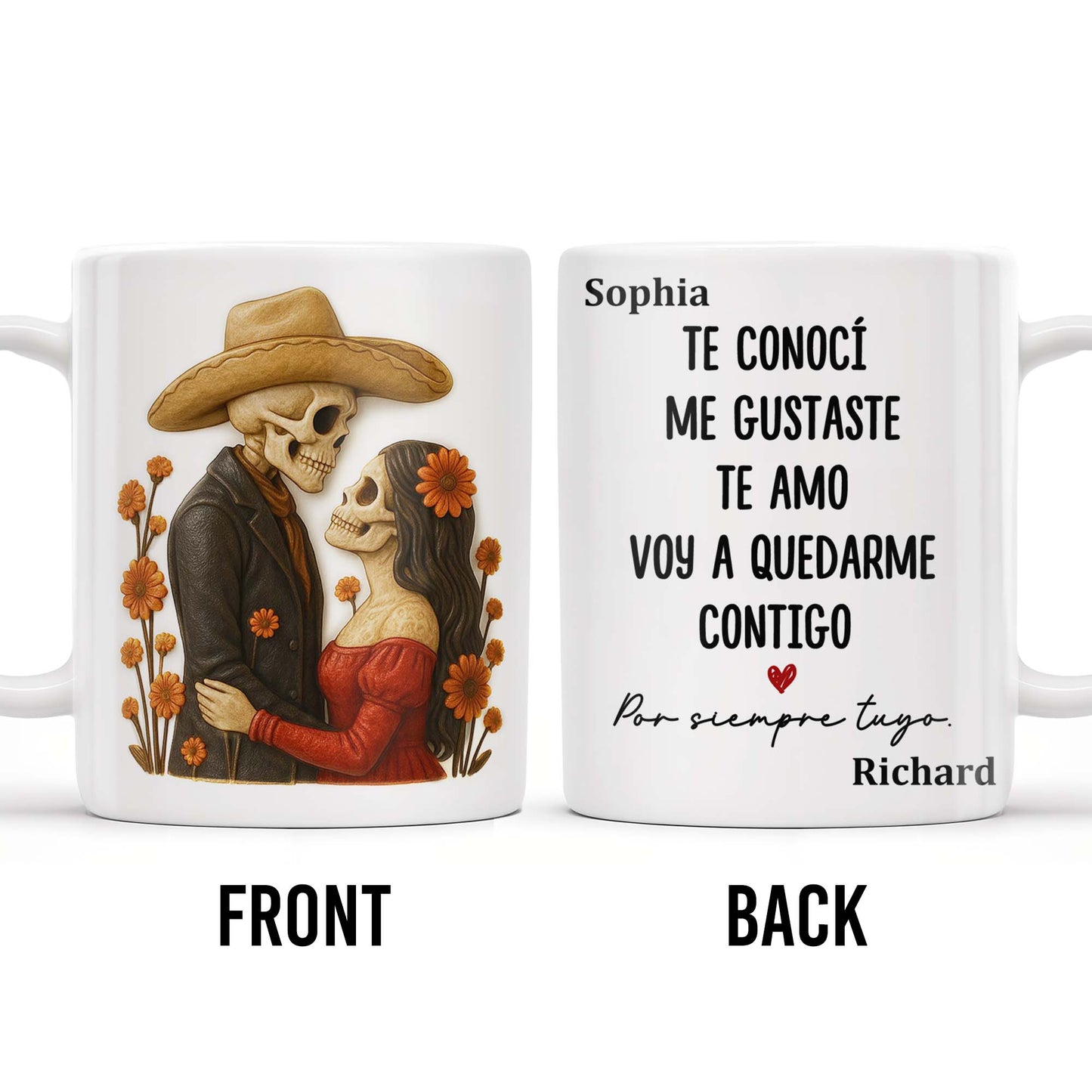 Te Conoc Te Amo, Stay With You Forever, Heart Design