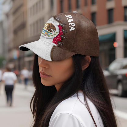 Los novios mexicanos - Gorra personalizada personalizada, gorra de béisbol con estampado completo - FM003_BAC