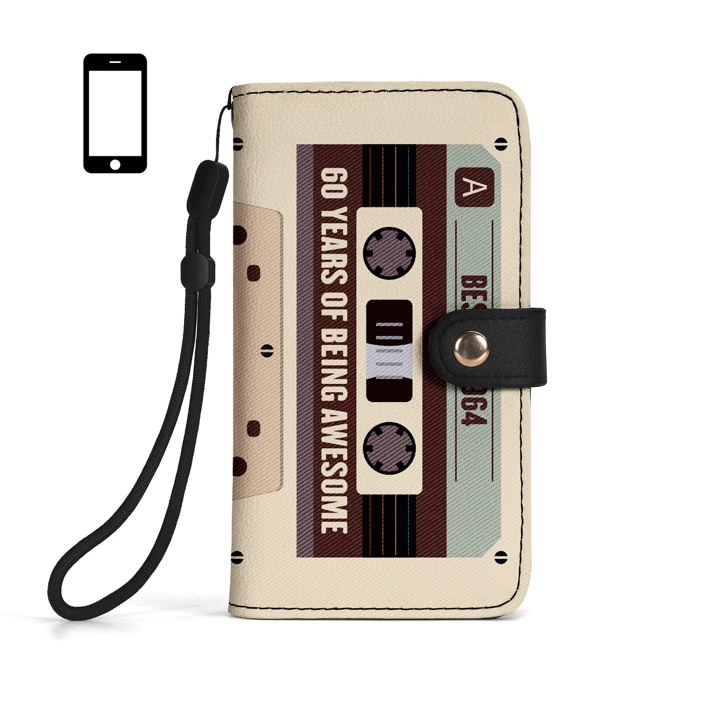 Best Of - Personalized Custom Phone Leather Wallet - MM07PW