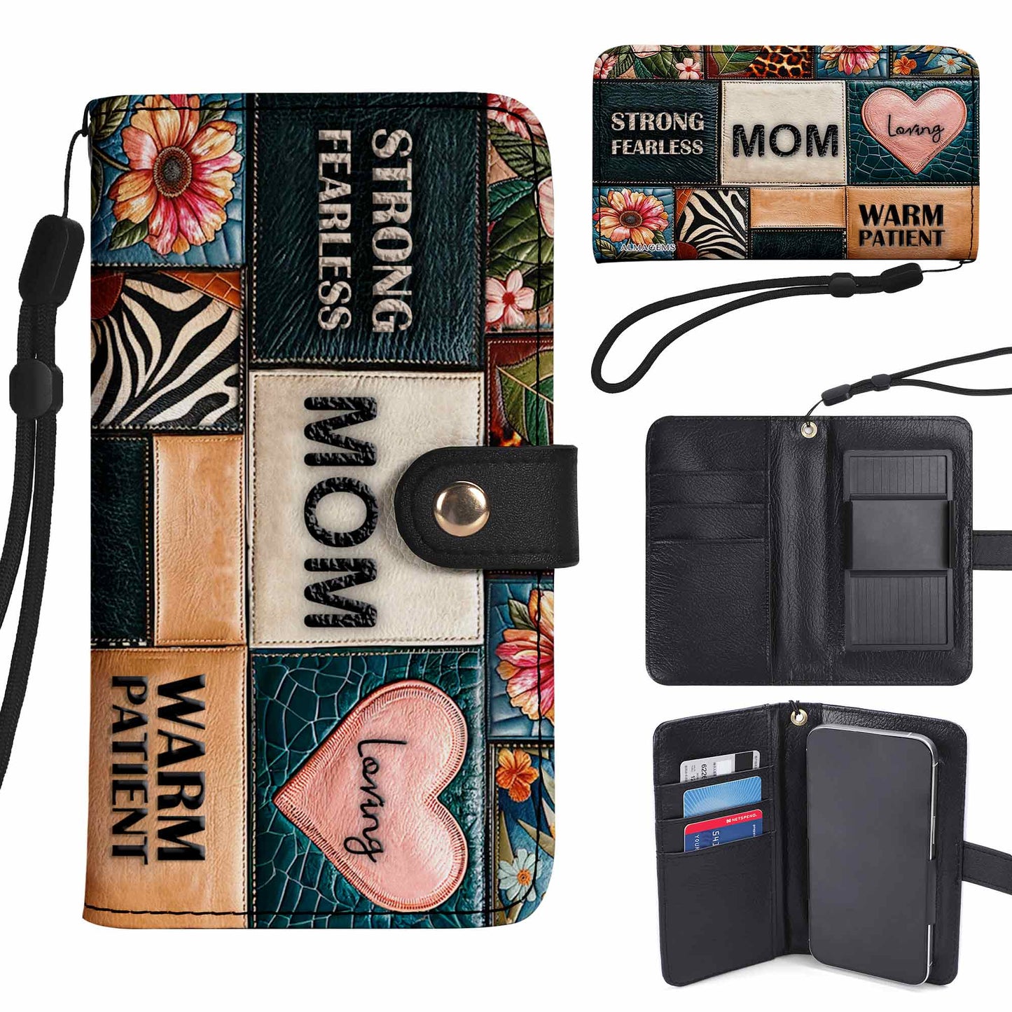 MOM - Bespoke Phone Leather Wallet - MM13PW
