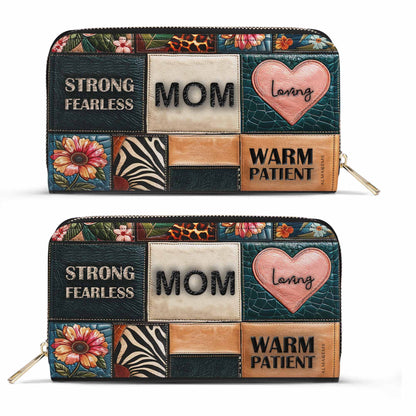 Mom - Women Leather Wallet - MM13WL