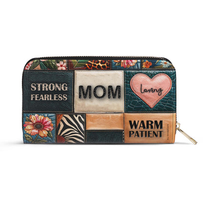 Mom - Women Leather Wallet - MM13WL