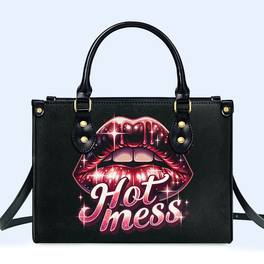 Hot Mess - Personalized Leather Handbag - MM18