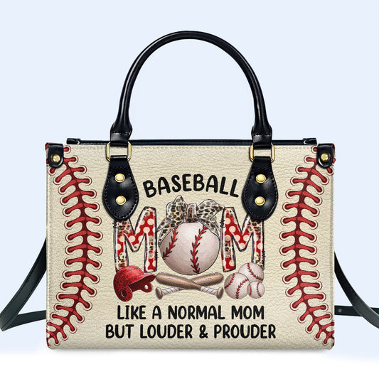 Baseball Mom - Bolso de cuero a medida - MM29