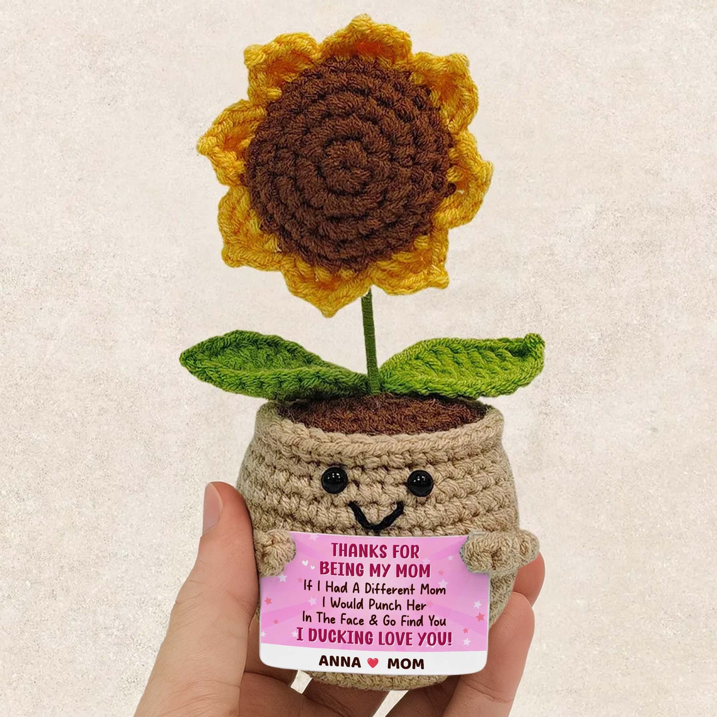 Thanks For Being My Mom, Ducks and Sunflower