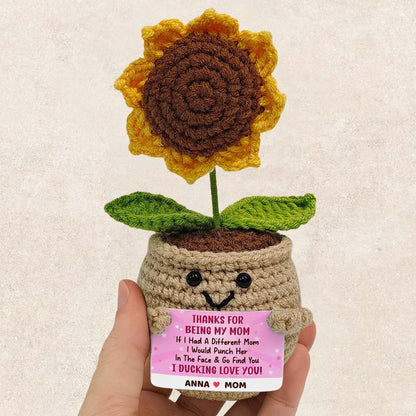 Thanks For Being My Mom, Ducks and Sunflower