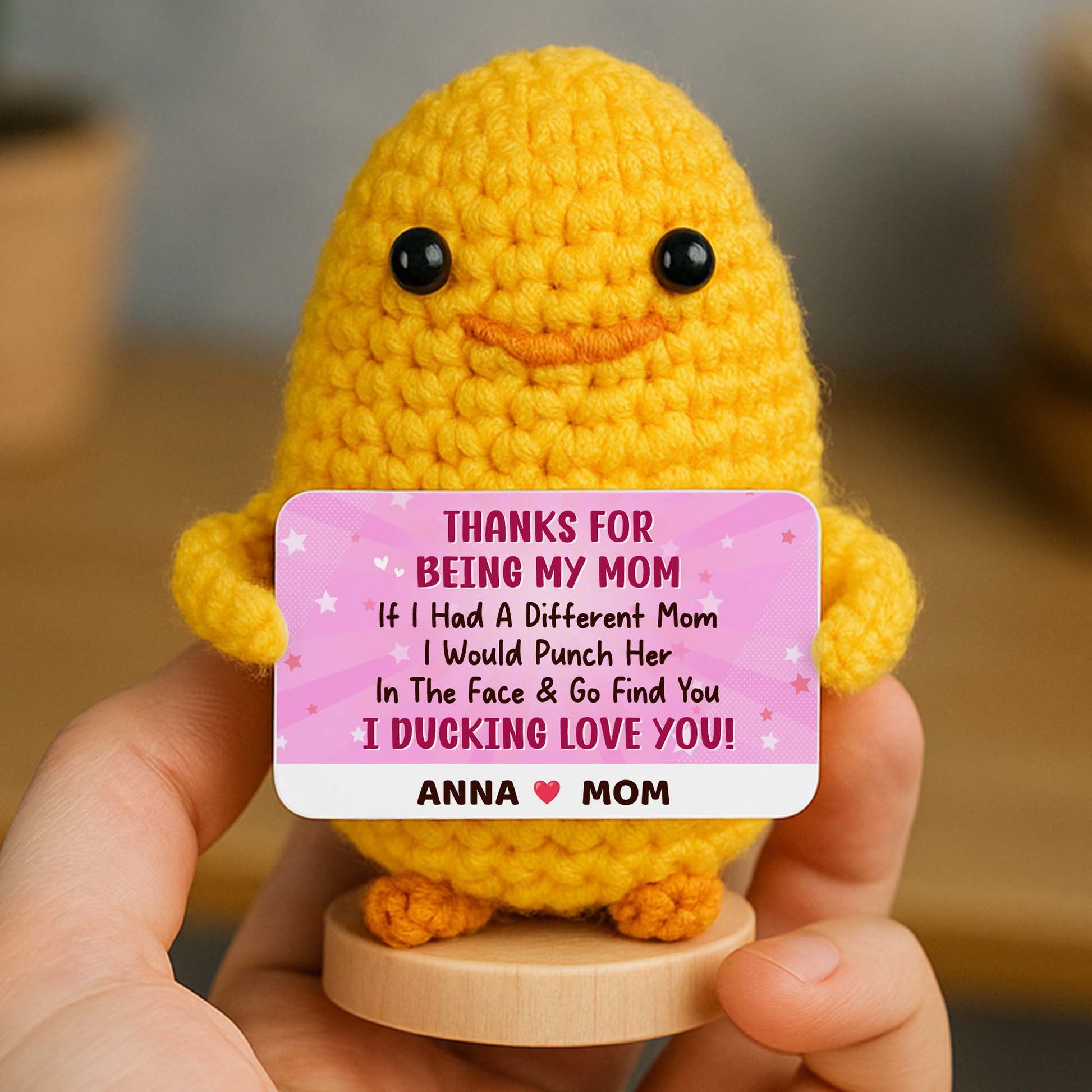 Thanks For Being My Mom, Ducks and Sunflower