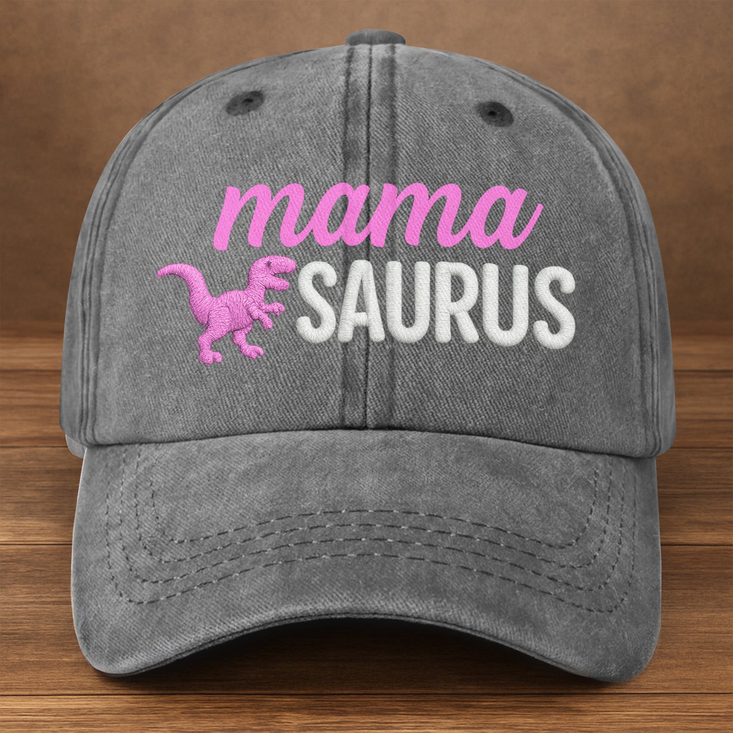 Mama Saurus With Dinosaur Design