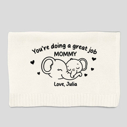 You're Doing A Great Job, MOMMY, Elephant and Hearts
