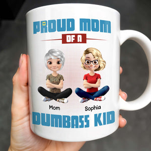 Proud Mom Of A Dumbass Kid Cartoon Characters