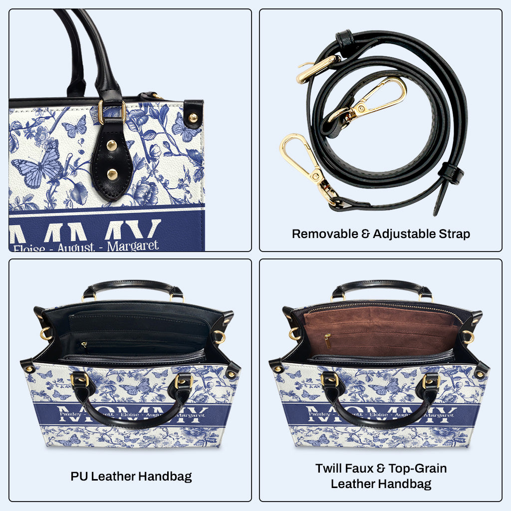 Create Your Own Elegant Floral Custom Bag Design, Floral Design and Butterflies