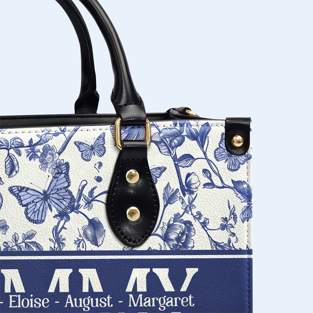 Create Your Own Elegant Floral Custom Bag Design, Floral Design and Butterflies