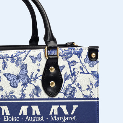 Create Your Own Elegant Floral Custom Bag Design, Floral Design and Butterflies