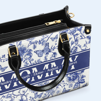 Create Your Own Elegant Floral Custom Bag Design, Floral Design and Butterflies