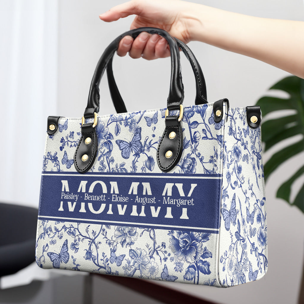 Create Your Own Elegant Floral Custom Bag Design, Floral Design and Butterflies