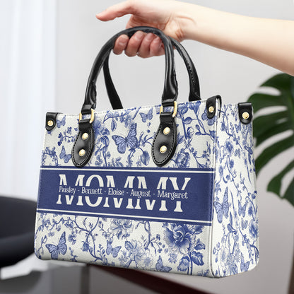 Create Your Own Elegant Floral Custom Bag Design, Floral Design and Butterflies