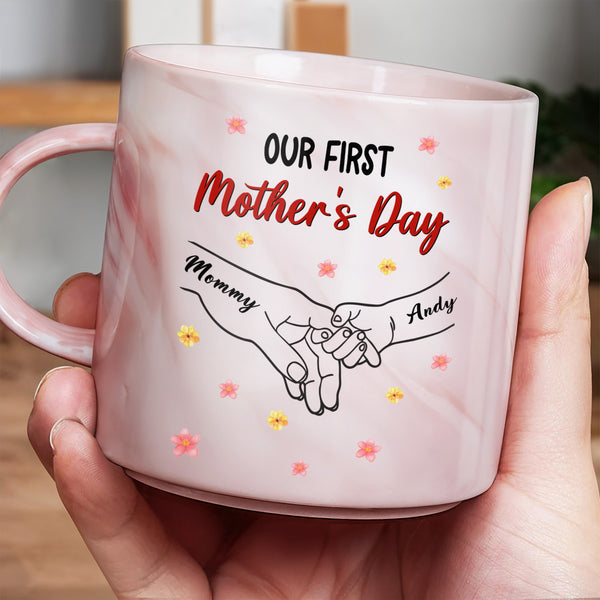 Our First Mother's Day, Flowers and Hand Holding