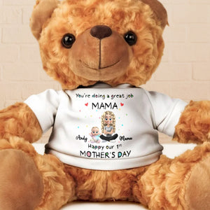 You're Doing A Great Job Mama, Happy Our 1st Mother's Day, Baby And Young Girl