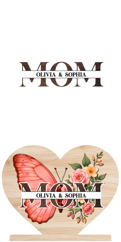 Celebrate The Timeless Connection, Butterfly And Floral Accents