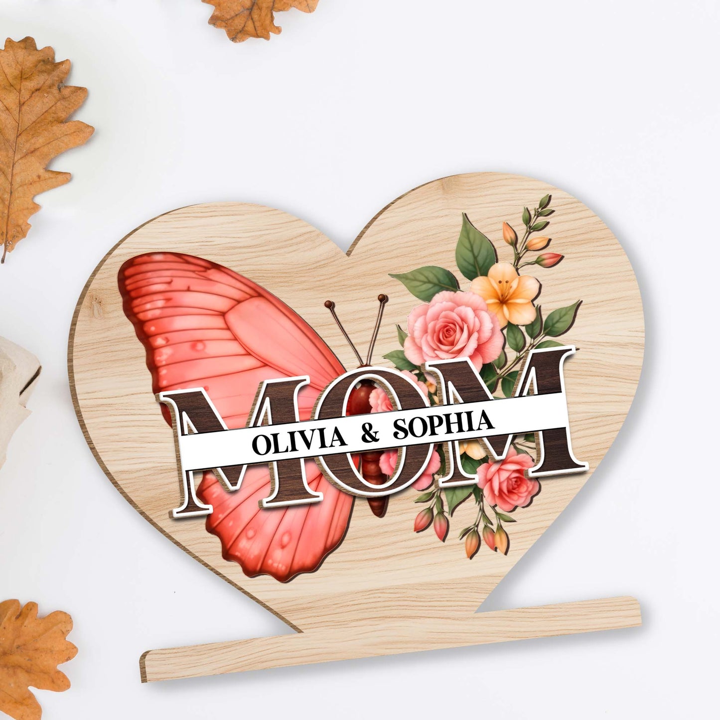 Celebrate The Timeless Connection, Butterfly And Floral Accents