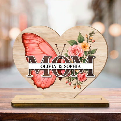 Celebrate The Timeless Connection, Butterfly And Floral Accents