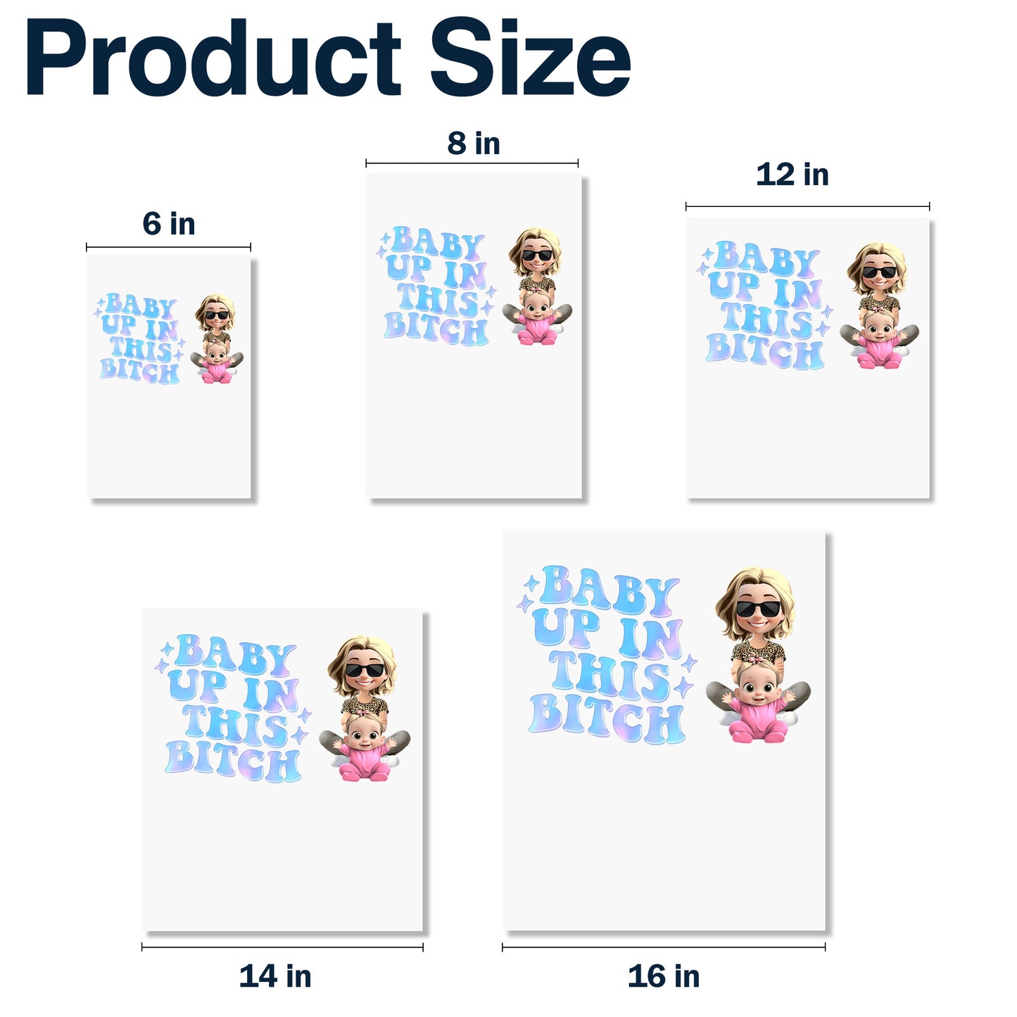 Baby Up In This Decal With Emoji