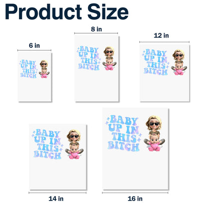 Baby Up In This Decal With Emoji