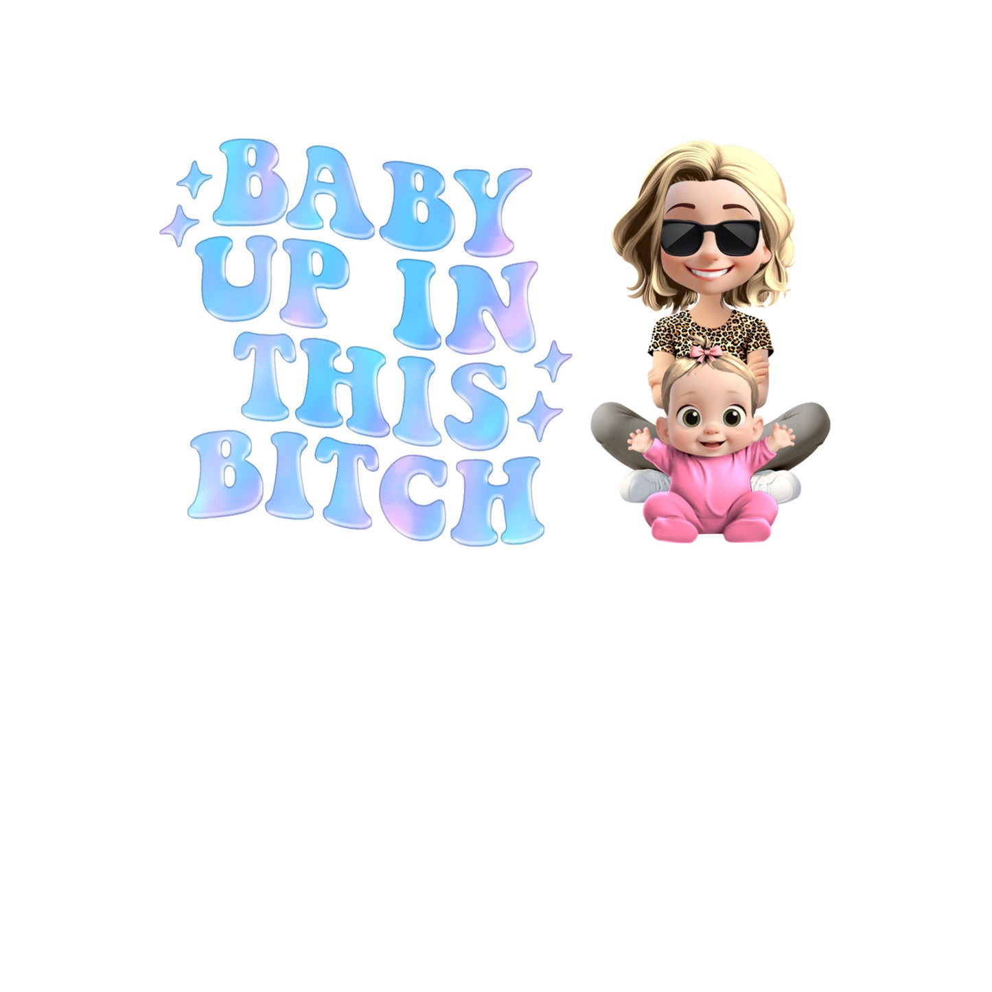 Baby Up In This Decal With Emoji