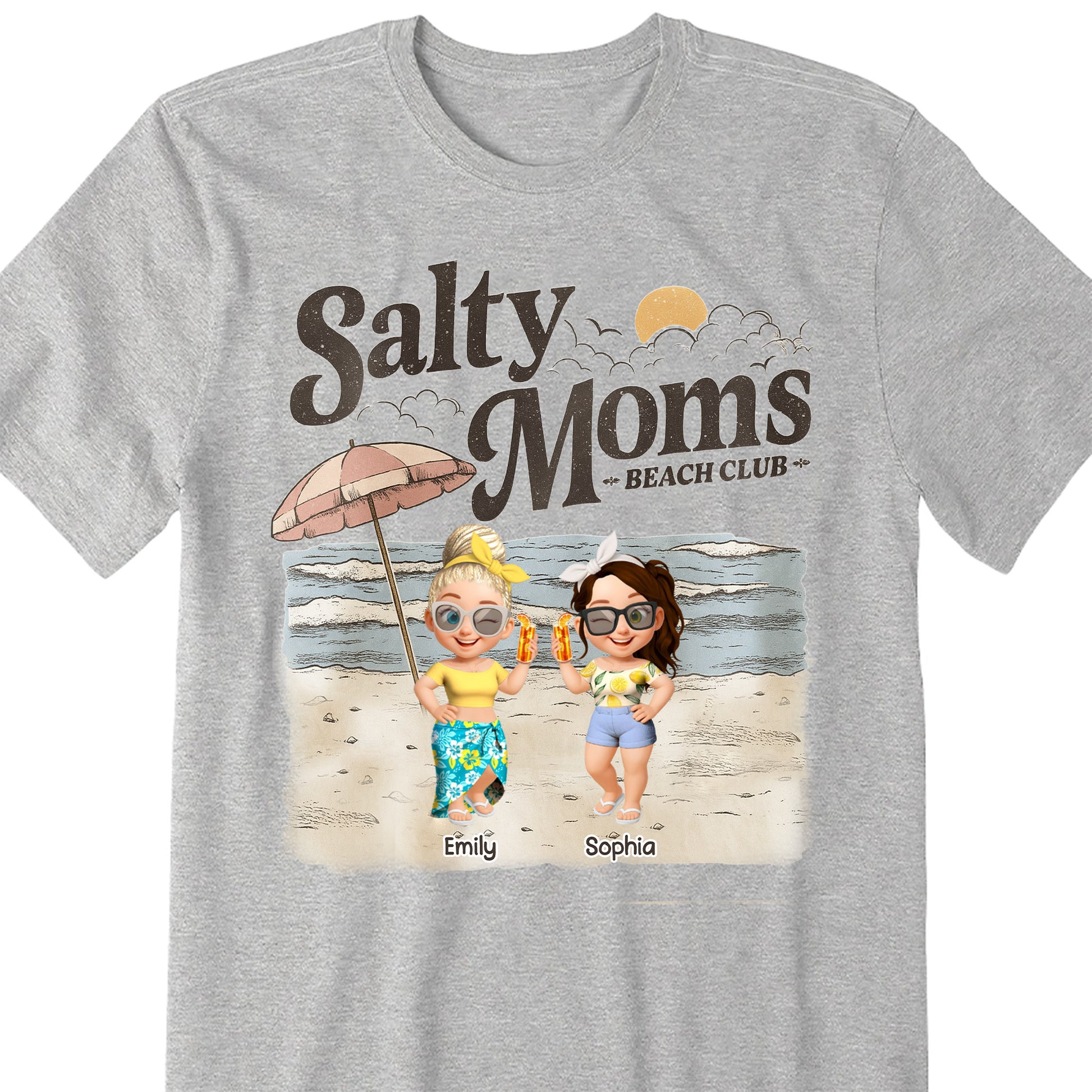 Salty Moms Beach Club Fun Summer Design