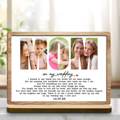 On My Wedding, Heart Design With Personalized Date