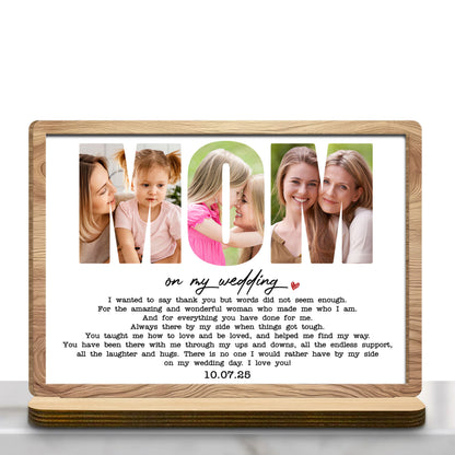 On My Wedding, Heart Design With Personalized Date