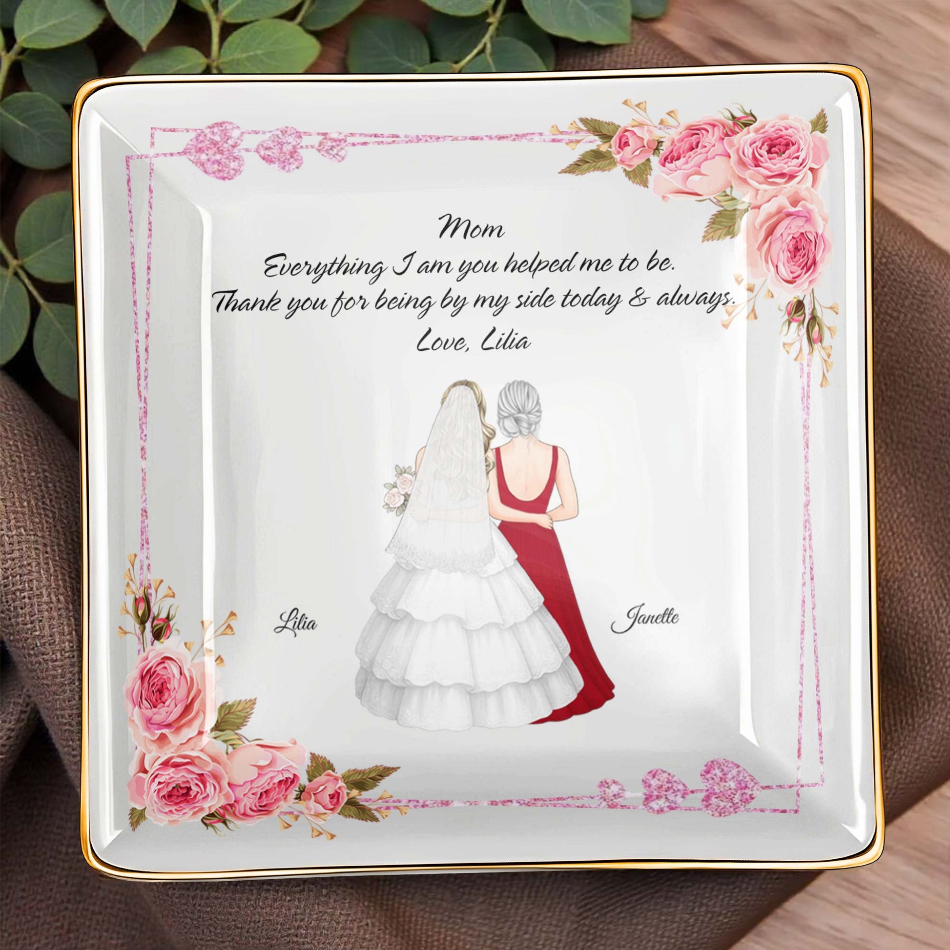 Everything I Am You Helped Me To Be, Flowers, Woman In Wedding Dress