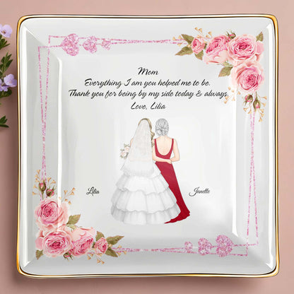 Everything I Am You Helped Me To Be, Flowers, Woman In Wedding Dress