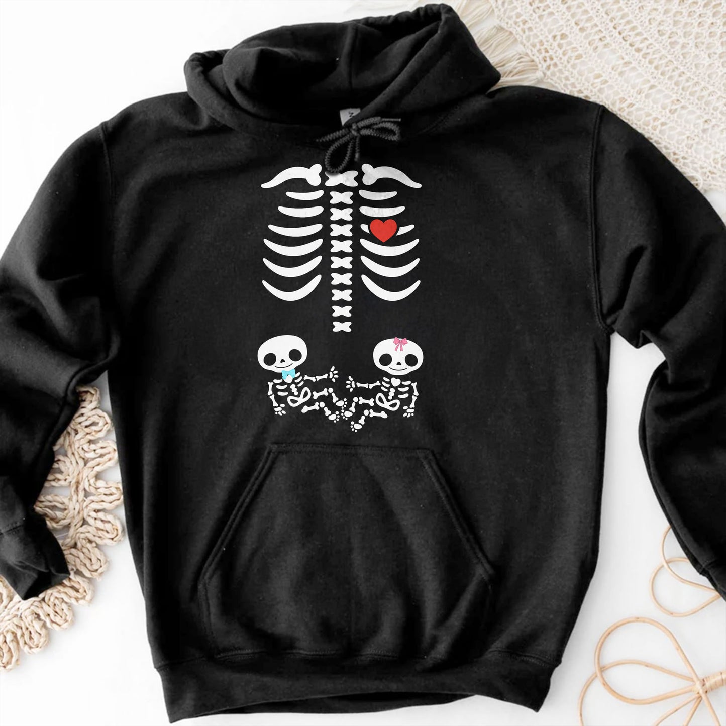 To My Forever Love, I Love You To The Moon And Back, Skeleton Heart Design