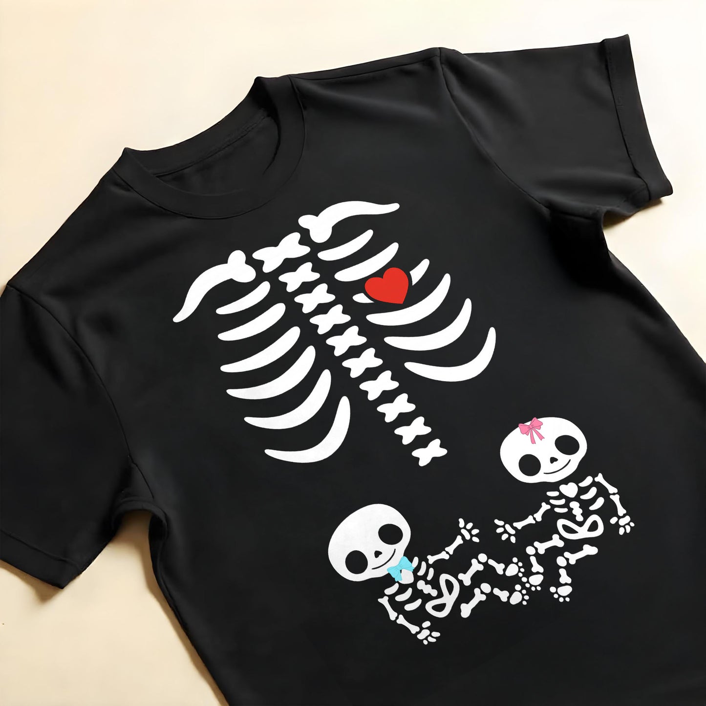 To My Forever Love, I Love You To The Moon And Back, Skeleton Heart Design